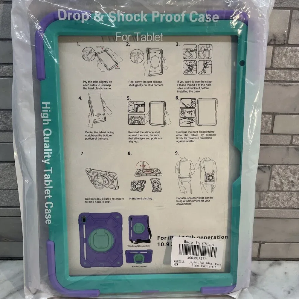 Case for iPad 11-inch (A16) 2025, iPad 10th Generation Case 10.9